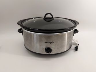 Crock-Pot Slow Cooker with Glass Lid 7qt