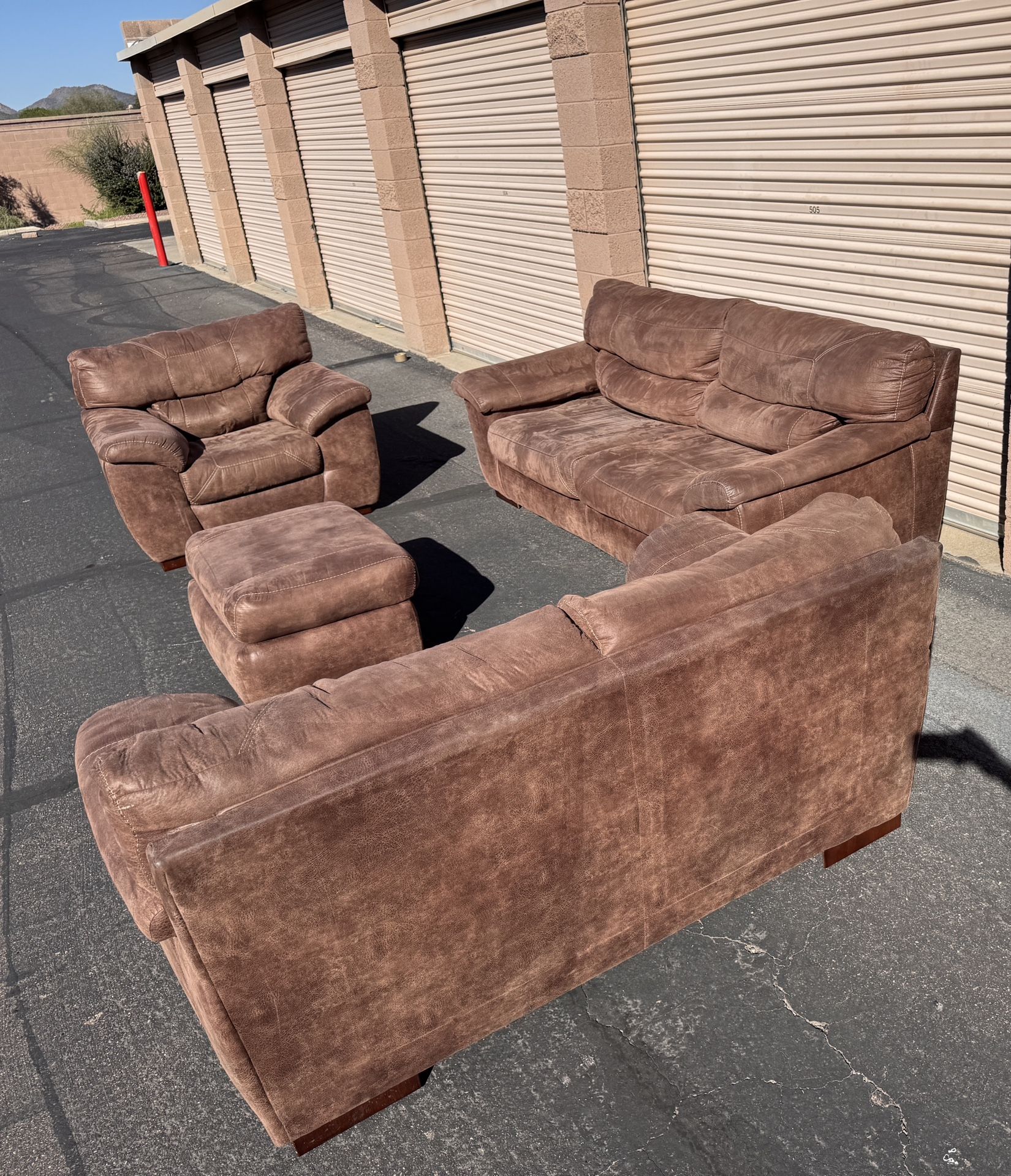 Microfiber Couch Set 