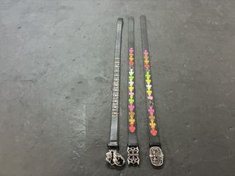 Bundle Of 3 Belts