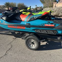 2019 Sea-Doo Wake Pro 230 And GTI 155 SE With Trailer