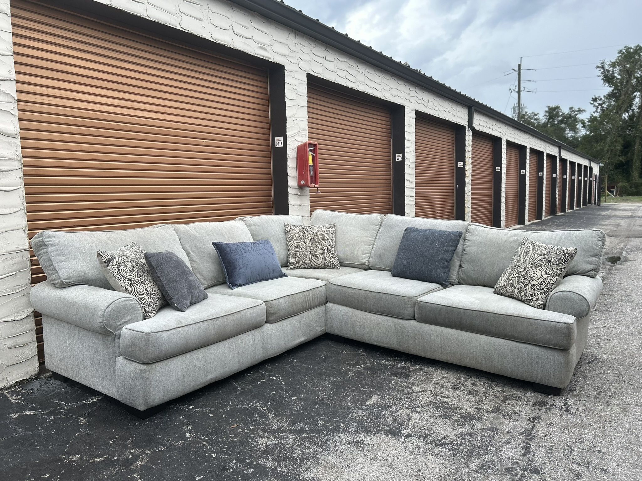 Gray Sectional Couch