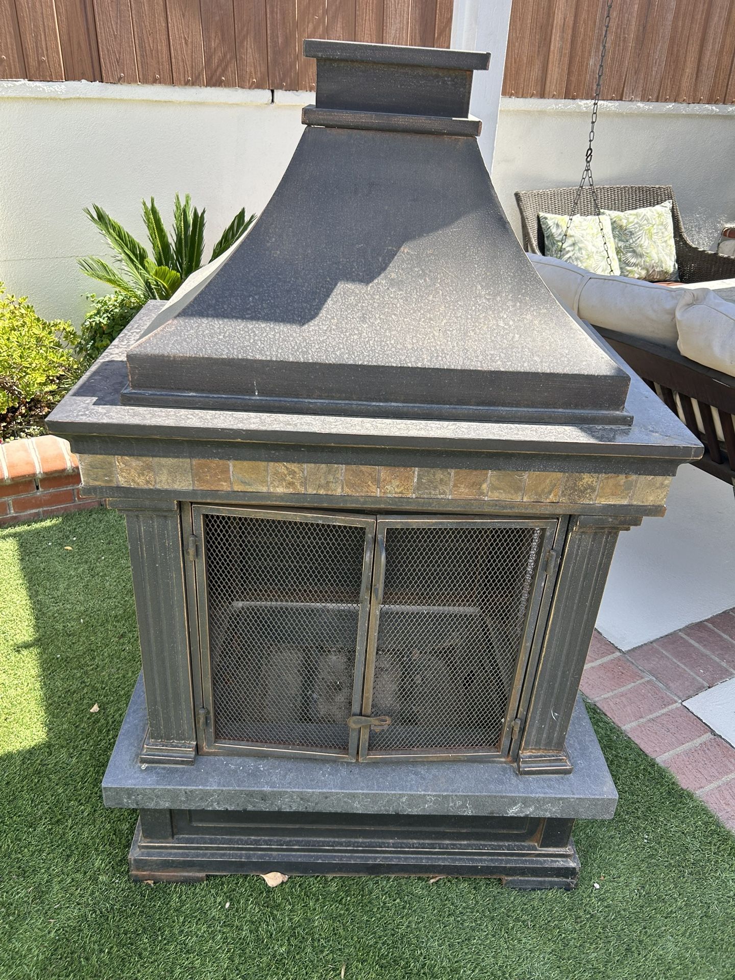 Outdoor Fireplace
