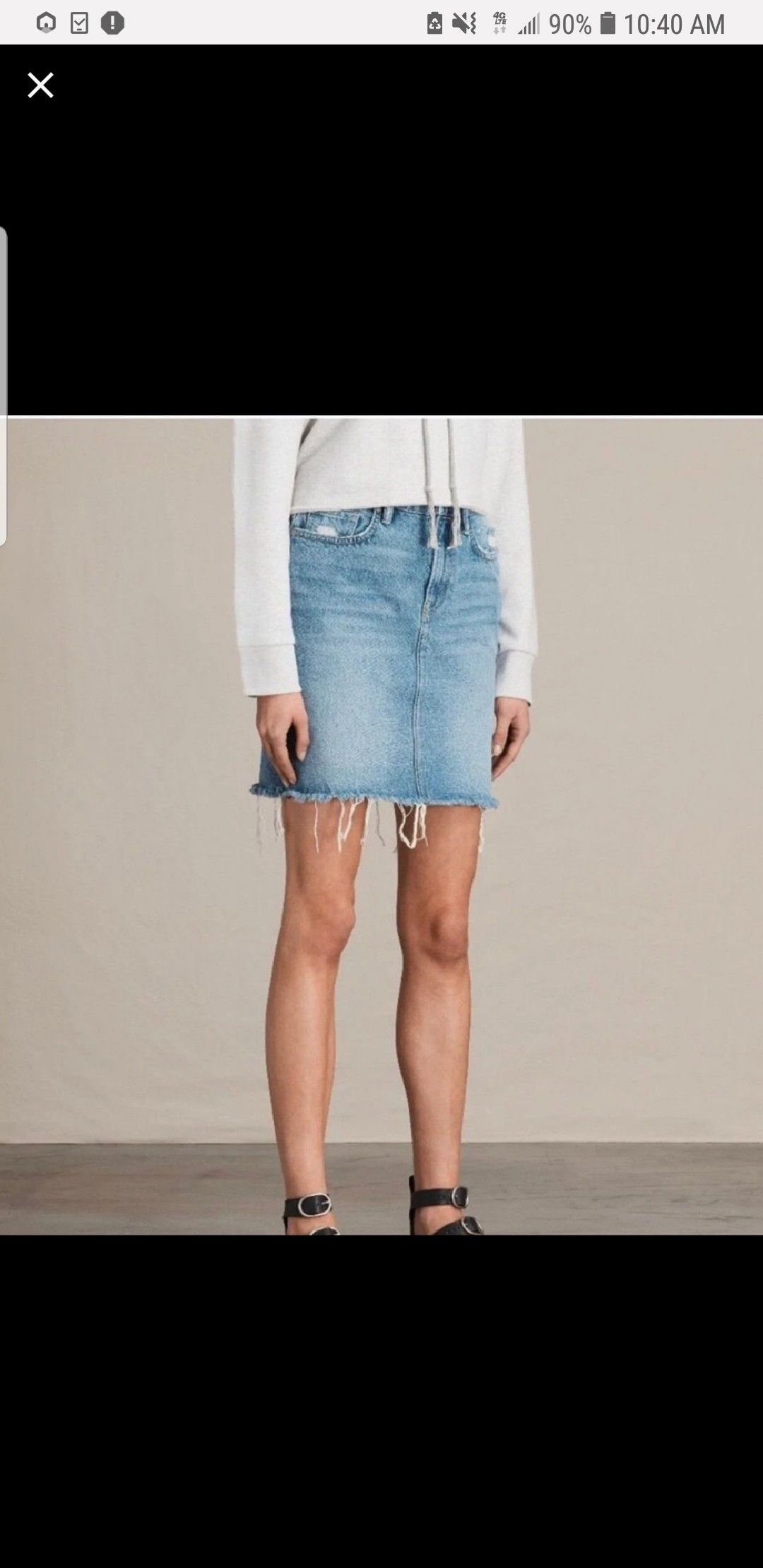 All Saints skirt size 0
