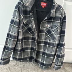 Used Coleman Flannel Shirt Jacket - Men’s L Jacket 