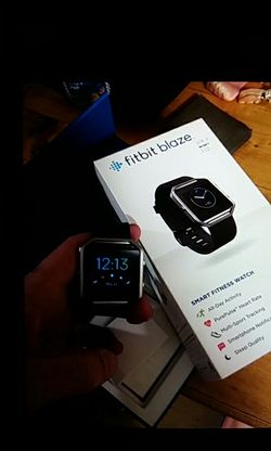 Smart watch from fitbit Blaze new