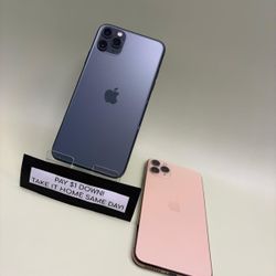 Apple IPhone 11 Pro Max - Pay $1 DOWN AVAILABLE - NO CREDIT NEEDED
