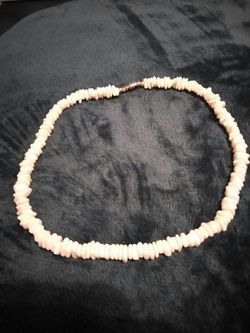 Nice White shell necklace.