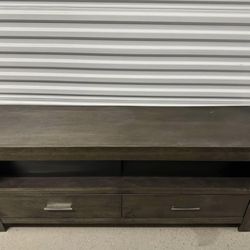 Wood Tv Console Stand Coffee Table 