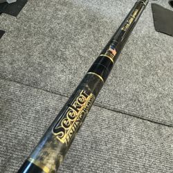 Seeker Black Steel Fishing Rod Clean 