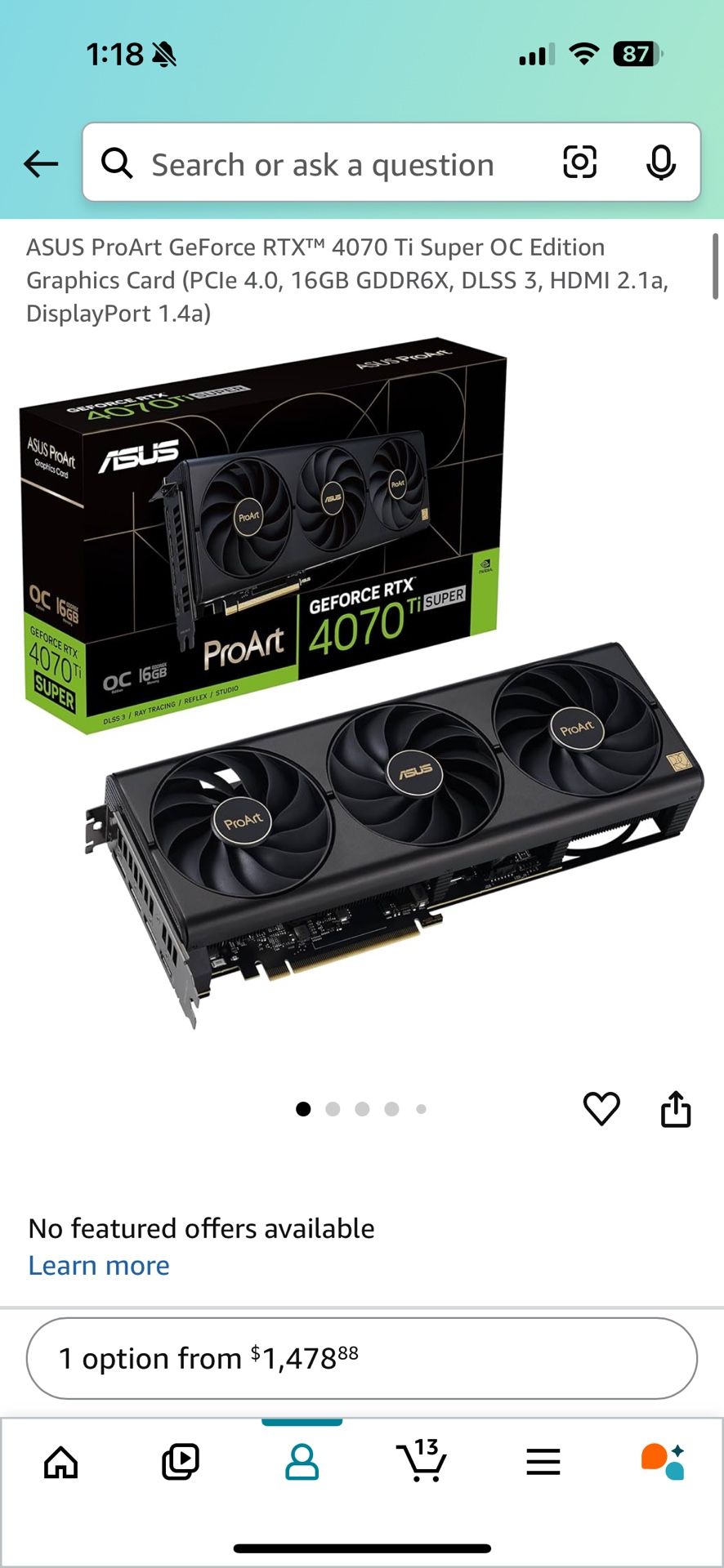 Asus Pro Art 4070Ti Super