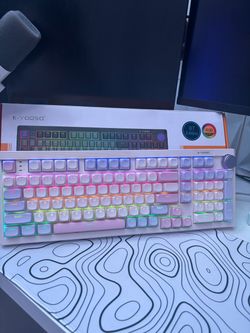 🎮 E-YOOOSO Z-101 Tri-Mode RGB Mechanical Gaming Keyboard