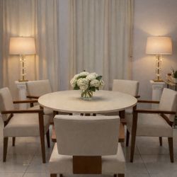 Set Of 5 Dining Chairs 