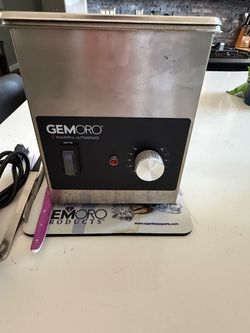 GemOro Ultrasonic Jewelry Cleaner.
