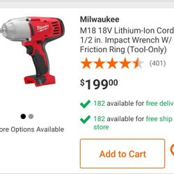 Milwaukee Impact wrench