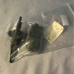 Vintage die cast jeep and artillery cannon