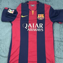 Authentic 2014 Barcelona Messi Jersey