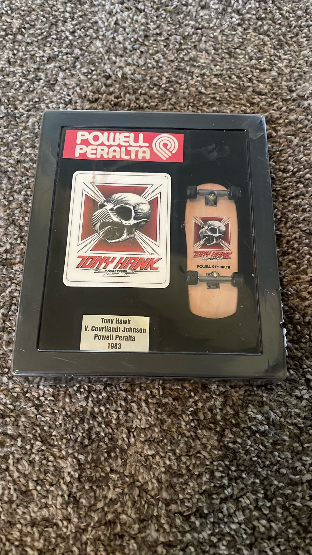 Tech Deck Tony Hawk 1983 Vintage Collectible Toy