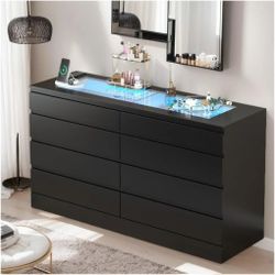 Dresser 8 Organizer Cabinet for Bedroom, Living Room