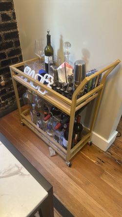 Portable Bar Cart
