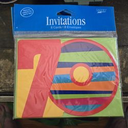 70th Birthday Party Invitation 