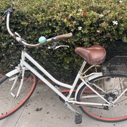 Beach Cruiser With Basket 