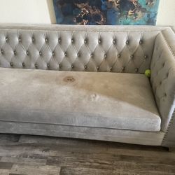 Blue Grey Couches Will be detailed before pick up
