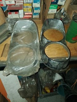 1963 Pontiac Head light Bezels $200