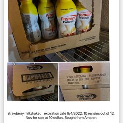 New Sealed Banana Milkshake High Protein