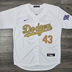 LOS ANGELES DODGERS STITCHED BASEBALL JERSEY 