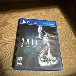 Until Dawn Playstation 4