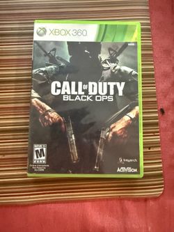 Call of duty black ops for Xbox 360