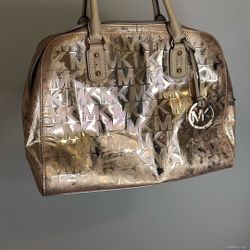 Used MK Rose Gold Bag