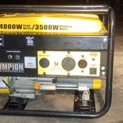 Champion 4000 Watt Portable Gas Generator