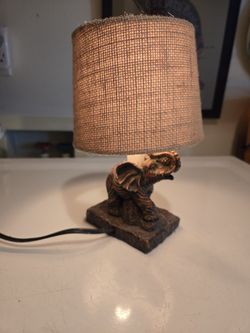 Really Nice Little Asian Elephant Themed Tabletop Night Light.