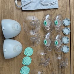 Elvie Wearable Breast Pump- Like New- Gift With Brand New Manual Pump
