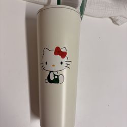 Hello Kitty X Starbucks Cold Tumbler 