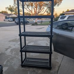 Plastic 5 Tier Storage Shelving