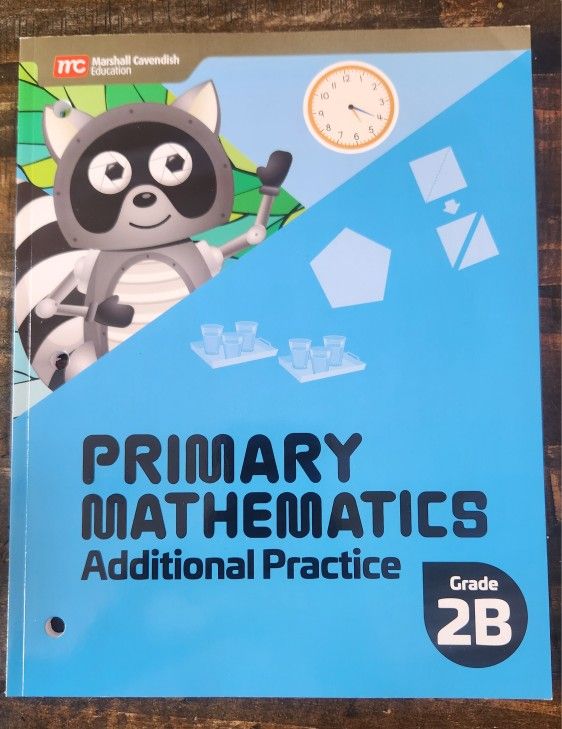 Singapore Primary Mathematics 2022 Edition 2B Additional Practice