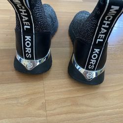 Michael Korse Boots Silver Accent