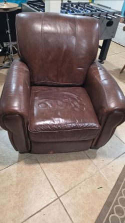 Brown leather Chair