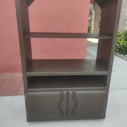 All Wood Cabinet With Wheels 