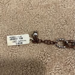 New With Tags Brighton Pebble Pave Bracelet 