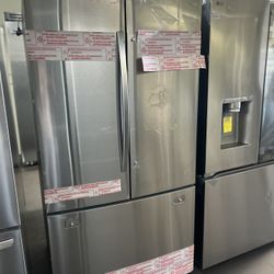 New Open Box Samsung Stainless Steel French Style Refrigerator 