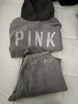 Victoria's Secret PINK Gray Sweatsuit Set