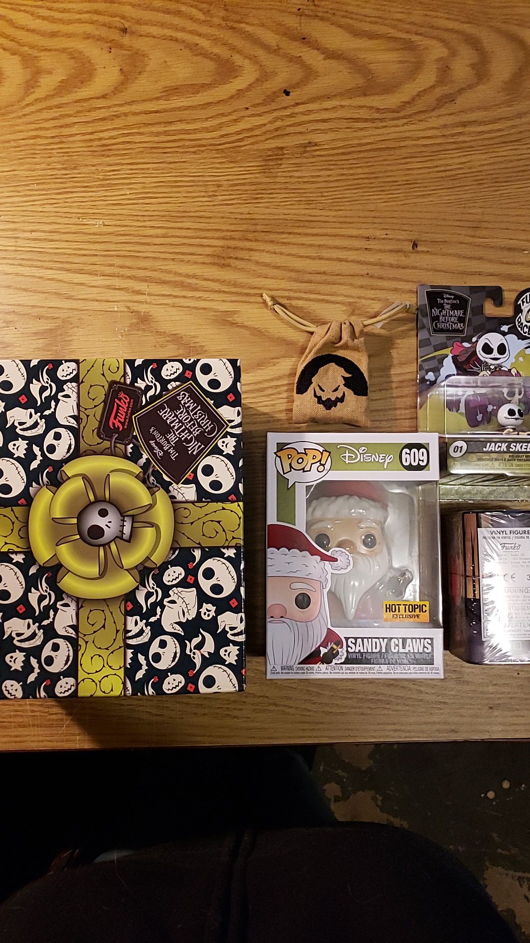 Funko Nightmare before Christmas Hot Topic Exclusive loot Box