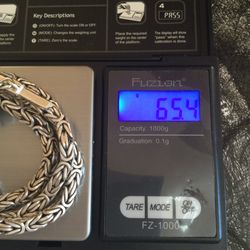 925 Indonesia Sterling Silver Necklace 