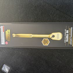 The ICON 24k Gold Plated 3/8" Drive Professional Ratchet
