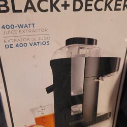 Black + Decker Juice Extractor 400_watt