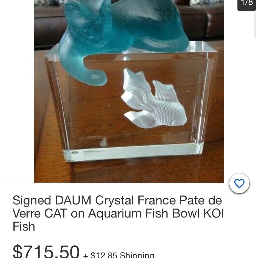 Daum Crystal France Signer