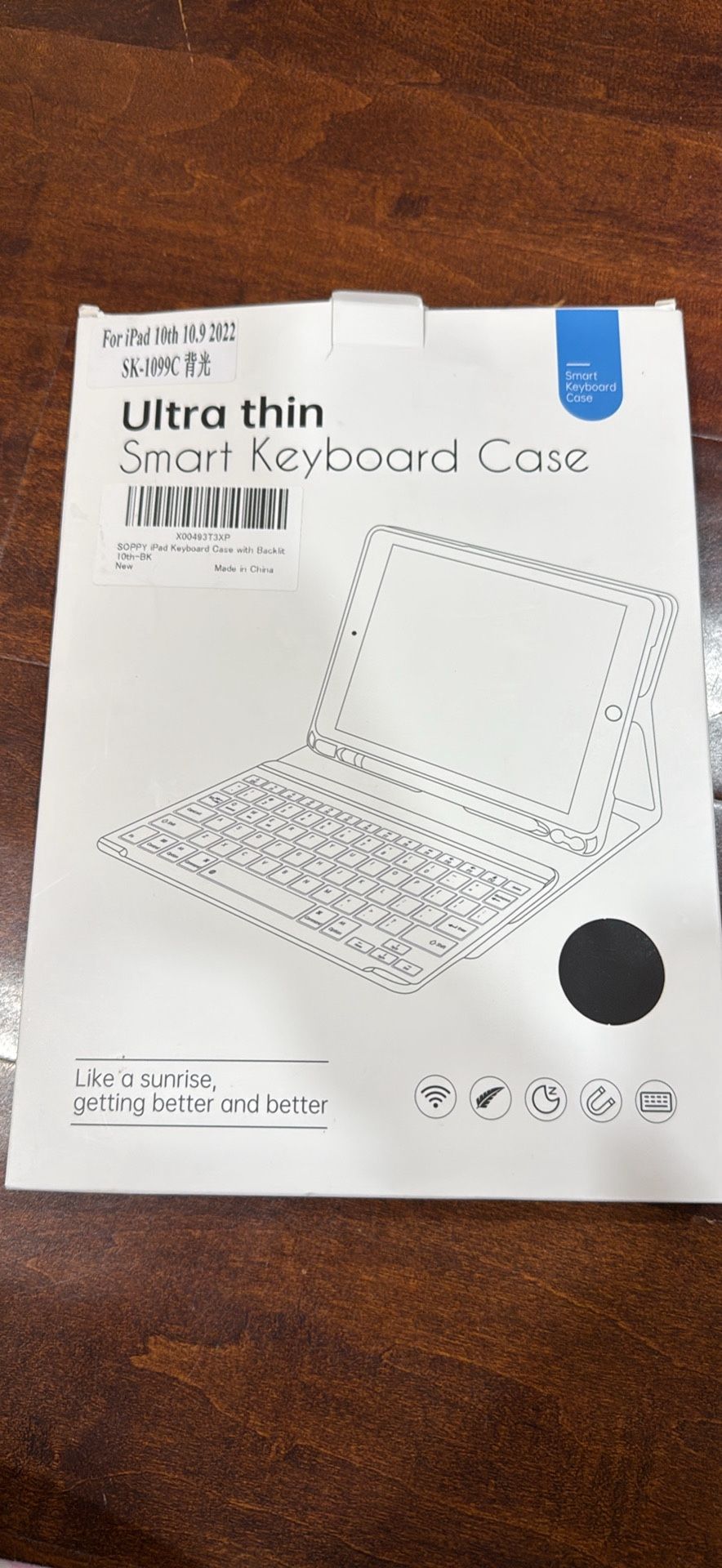 Ultra Thin Smart Keyboard Case for iPad 10th 10.9 2022